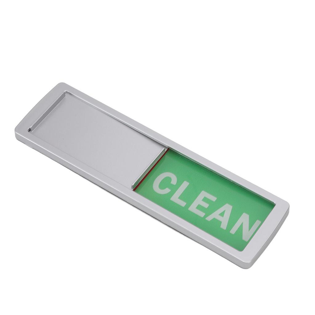 Dishwasher Magnet Easy To Read Clean Dirty Sign Indicator for Dishwasher With Double Sided Adhesive Tape Silver (Red