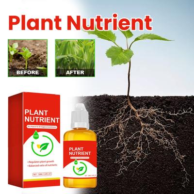 Plant Rooting Promoter, Plant Growth Promoter Supplement, Rooting Hormone And Liquid Fertilizer For Seedlings And Cuttings (1 Bottle, 50ml)