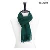 Believers Men's Muffler BDRM032 Plain Soft Wool Knit Scarf