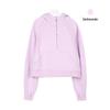 Women's Fleece-Lined Half-Zip Hoodie for Autumn/Winter - Slimming, Sporty, Versatile.