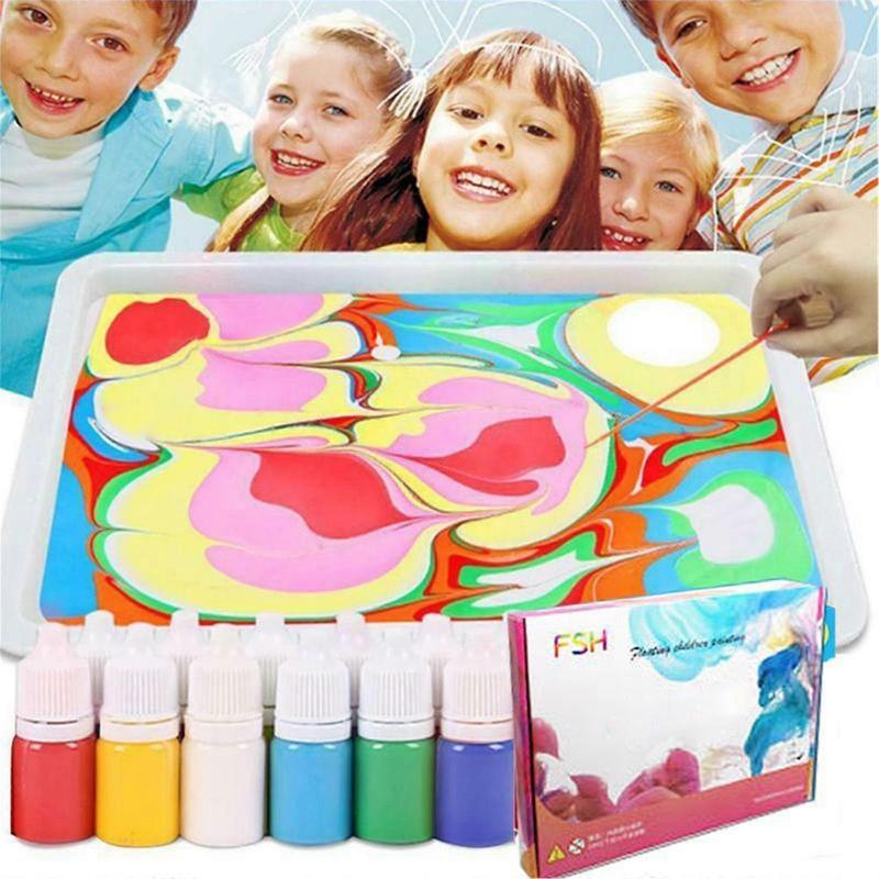 Kids Toys 8 Colors Kids Watercolor Paint Set Wet Painting Materials Painting 50ML