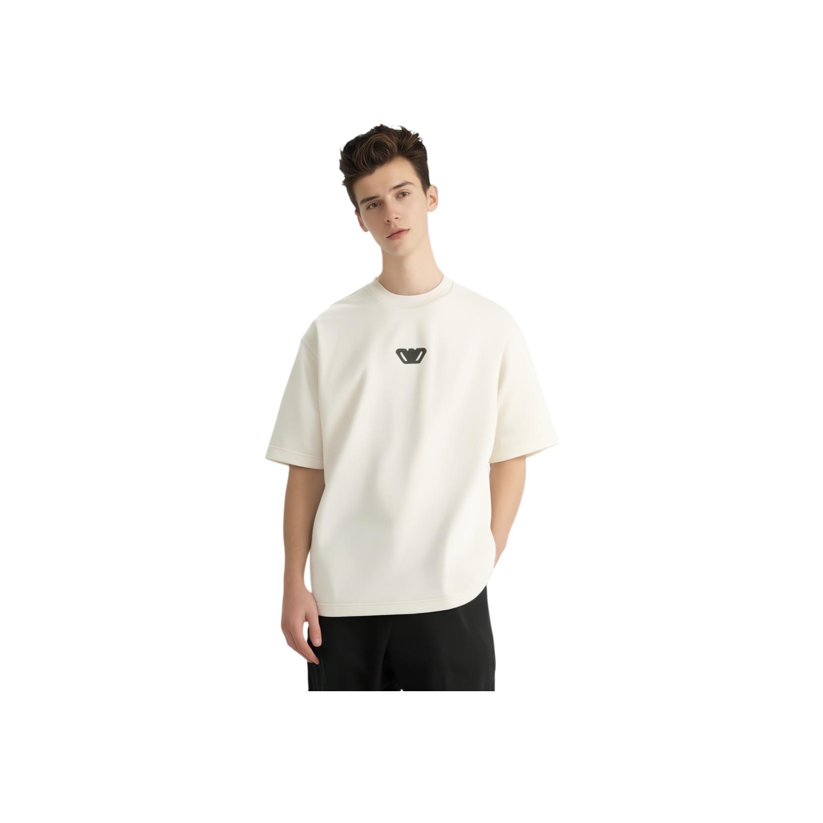 

Emporio Armani Ss24 Нашивка с логотипом орла Круглый вырез Толстовка с длинным рукавом Футболка с коротким рукавом Мужская футболка Цвет: внебелый 3D1T6Z-1J6IZ-0103 L