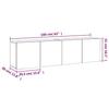 VidaXL Meubles TV muraux 2 pcs chêne fumé 80x30x41 cm 836961