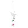 Hanging Metal Hummingbird Suncatcher Prisms Suncatcher Faux Crystal Window
