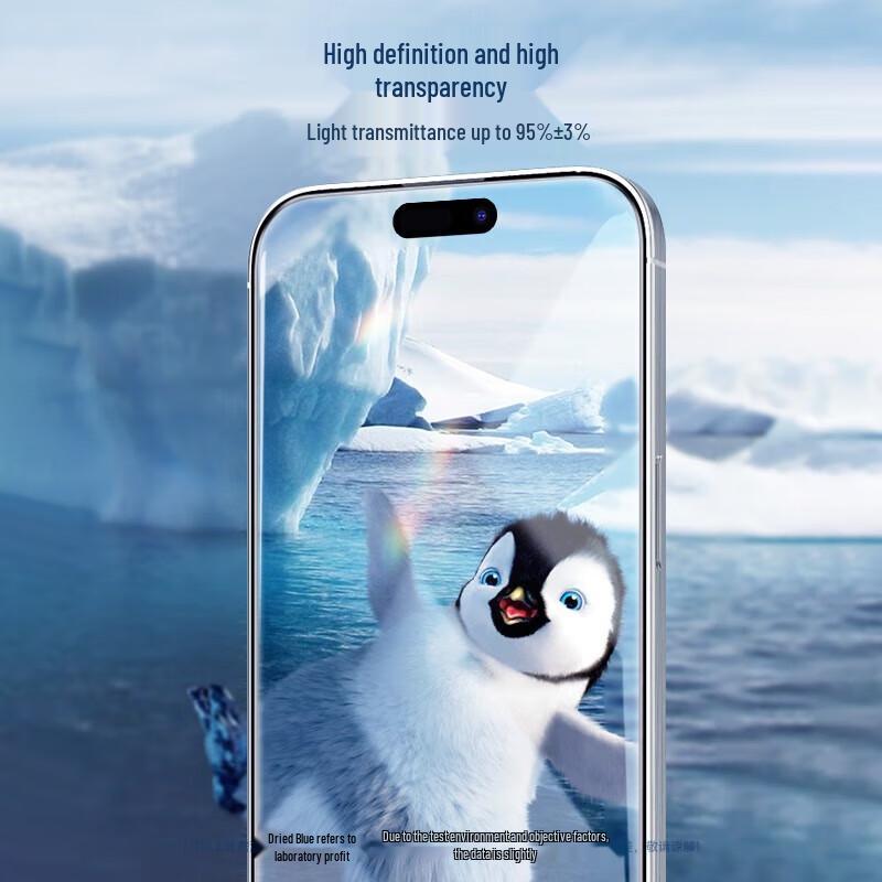 Mr. Blue Gorilla iPhone 14 Pro Max HD Tempered Glass Screen Protector