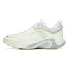 Anta Cushioning Slip Resistant Abrasion Resistant Breathable Lightweight Low top Running Shoes Women's White Green Gray 122235556-6