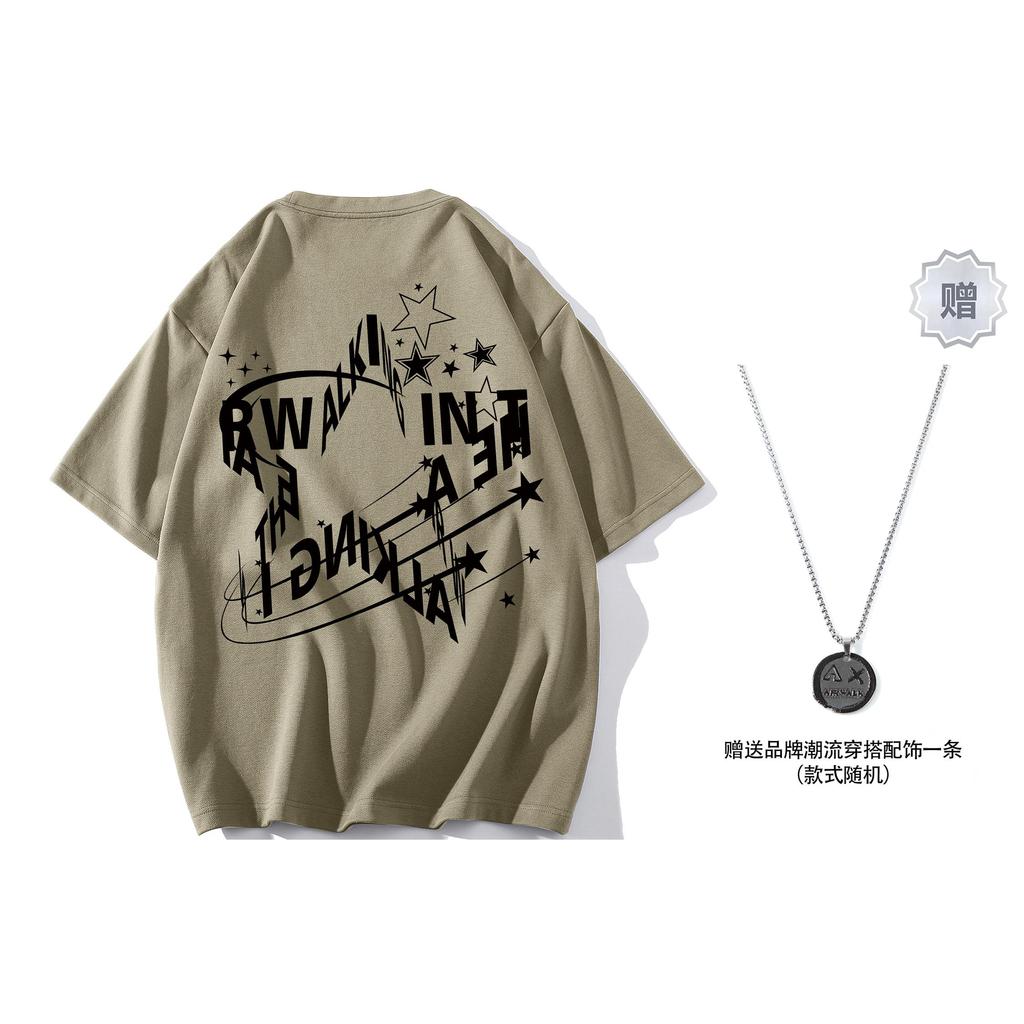 Airwalk T-Shirts Unisex Crew Neck Thin 007-LJ001-LJ002