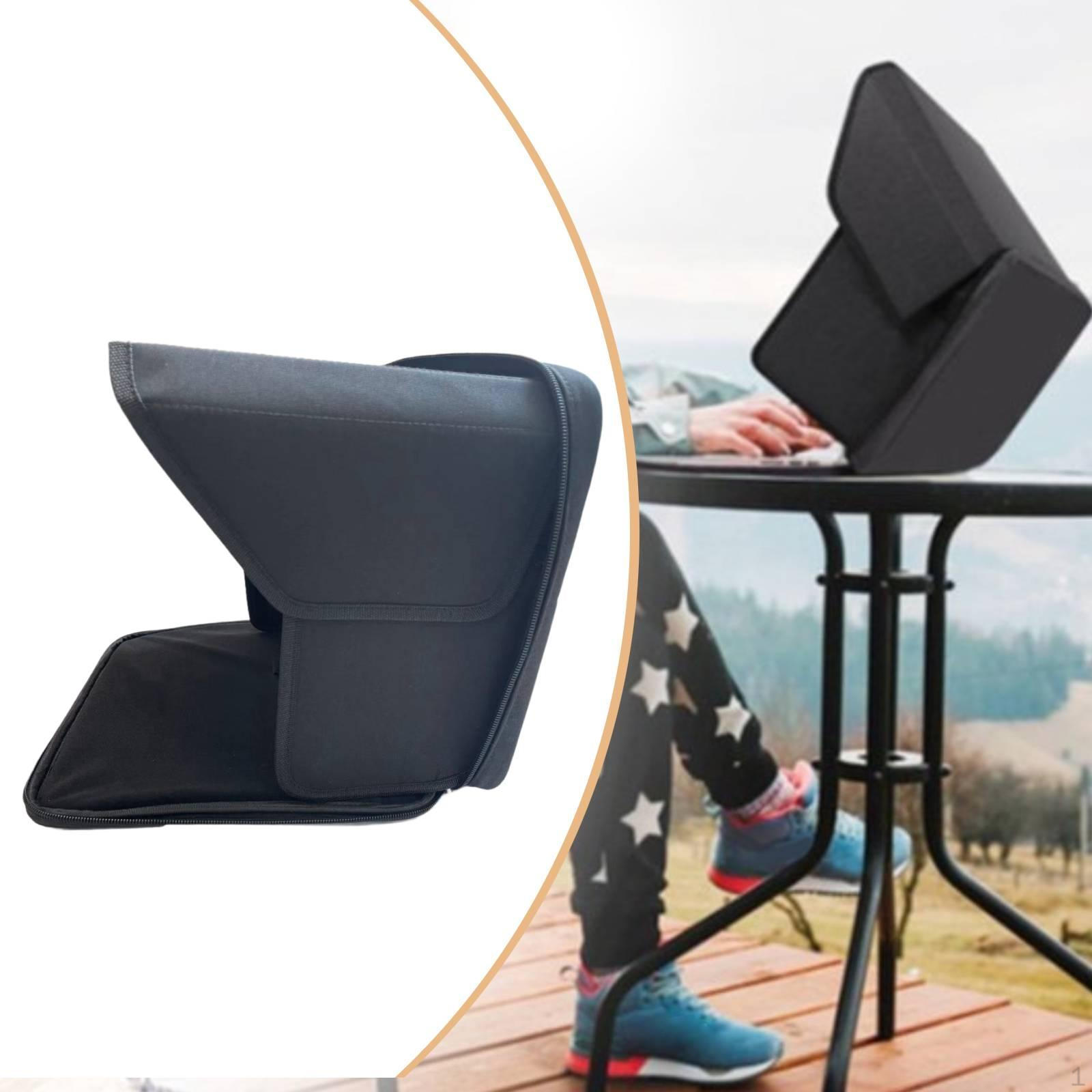 Laptop Cover Foldable for Working Outside Waterproof Privacy Screen 35cmx26cm