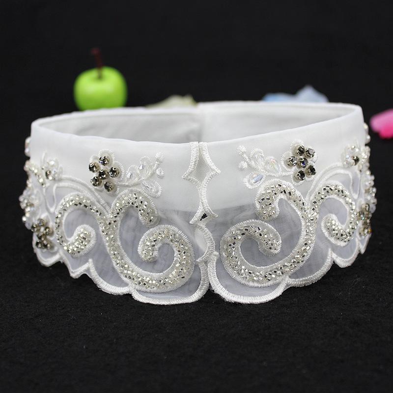 Perfekte Übereinstimmung Perlen Damen Falscher Kragen Hemd Spitze Abnehmbarer Kragen Für Damen Fake Kragen Abnehmbar Kleidung Accessoires Nep Kragen Halsband