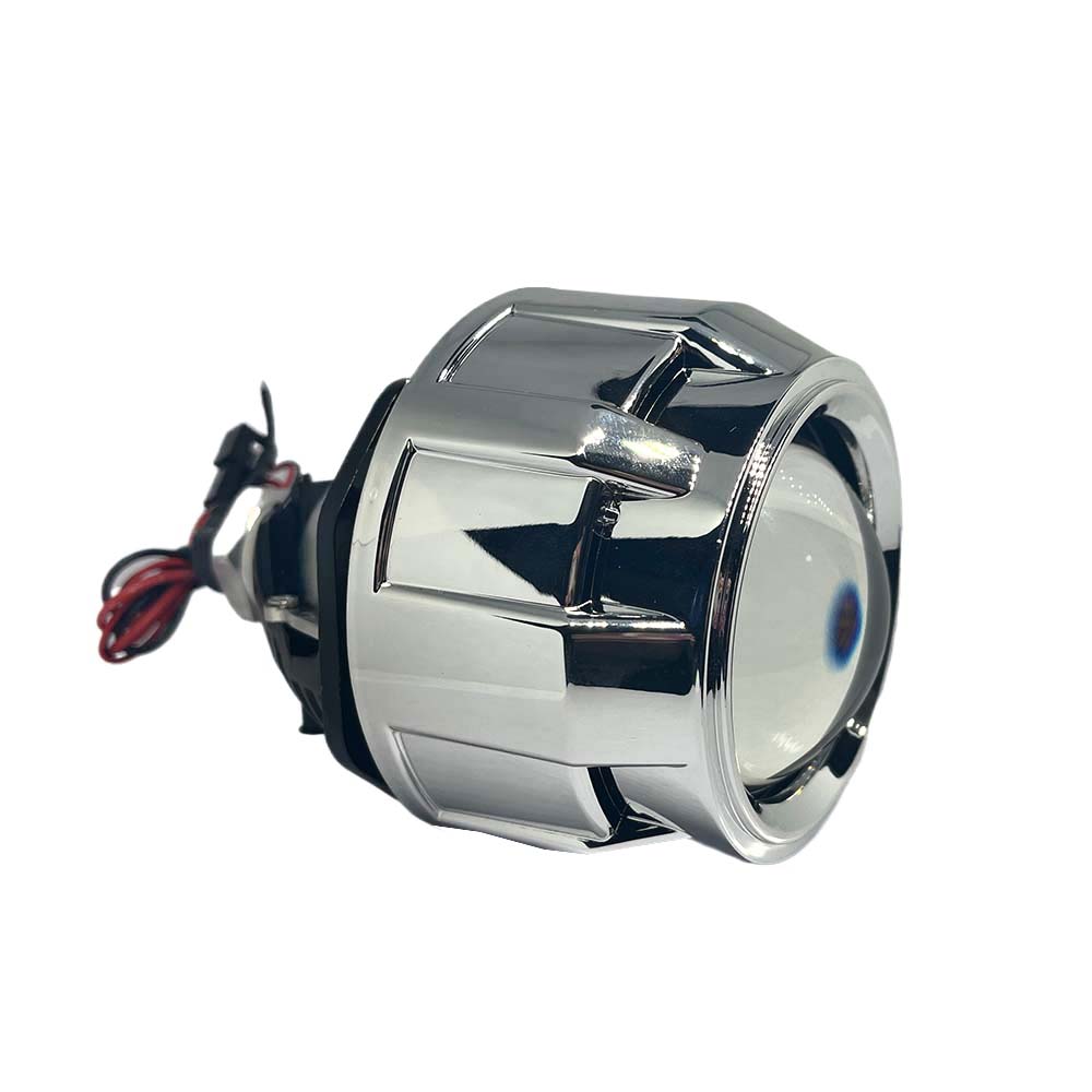 

2,5-дюймовый универсальный биксеноновый HID объектив проектора серебристо-черный кожух H1 ксеноновая светодиодная лампа H4 H7 мотоциклетная автомобильная фара серый