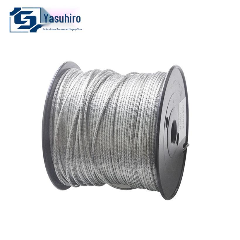 Steel Wire Rope Picture Hanging Kit - Stainless Steel Frame Accessories for Large Photo Frames