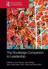 The The Routledge Companion To Leadership Book