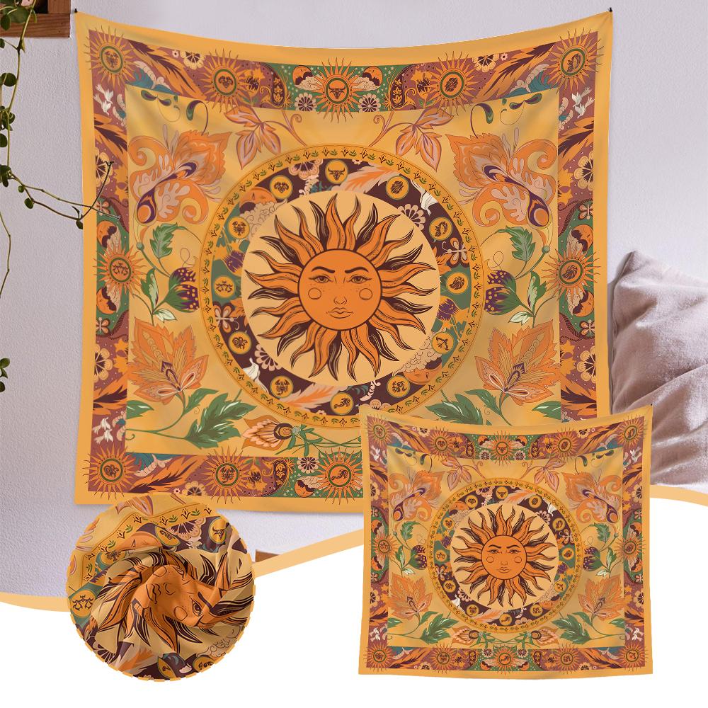 Cute Bedside Backdrop Tapestry Stylish Wear Resistant Ornament For Bedroom Home