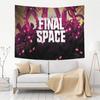 FFinal Space Anime Anime Tapestry Hanging Tarot Hippie Wall Rugs Dorm Home Decor