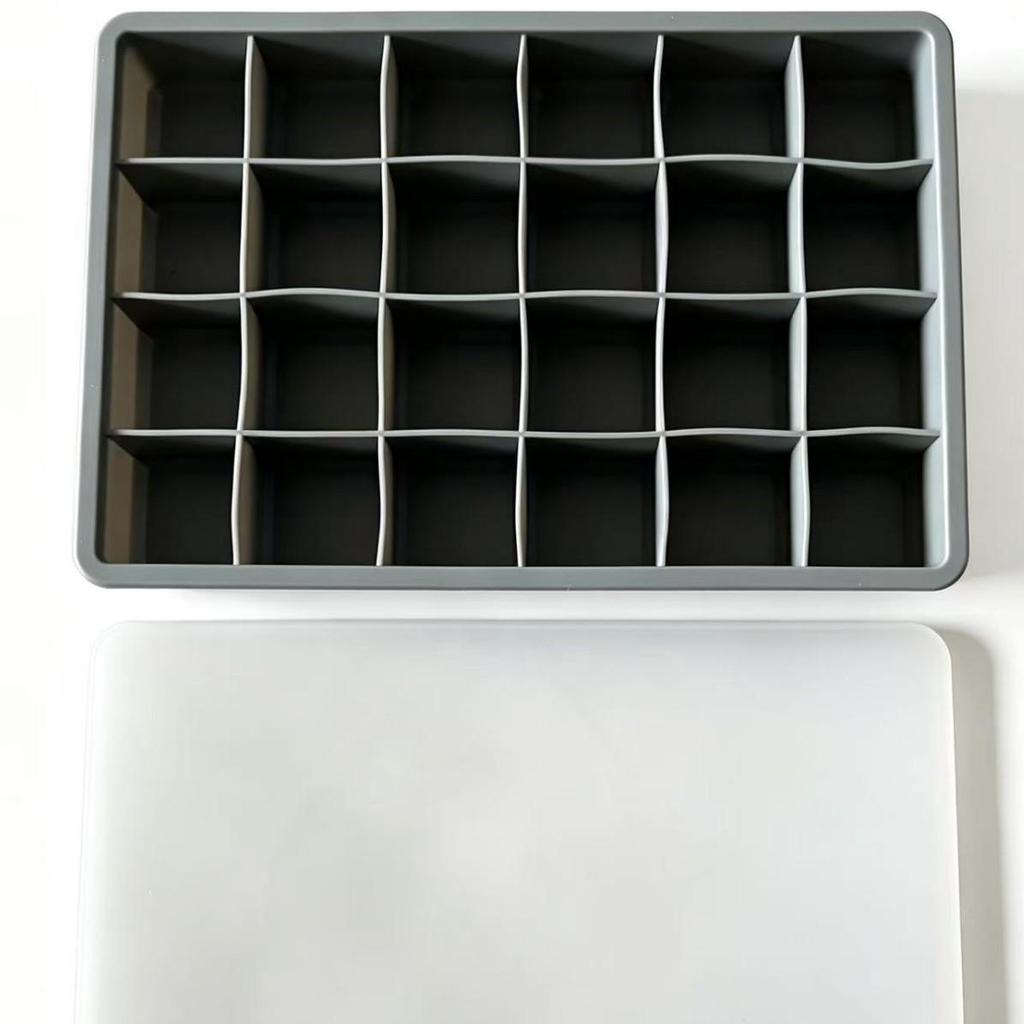 Silicone Baby Food Ice Cube Tray - 24 & 15 Grids, Easy Release, Quick Freeze, Food Grade