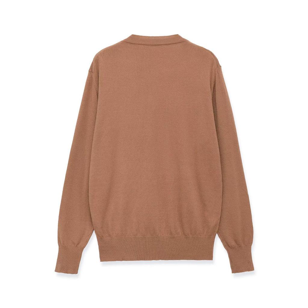 Spring 2026 European & American Style Women's Long Sleeve Round Neck Patchwork Knitwear