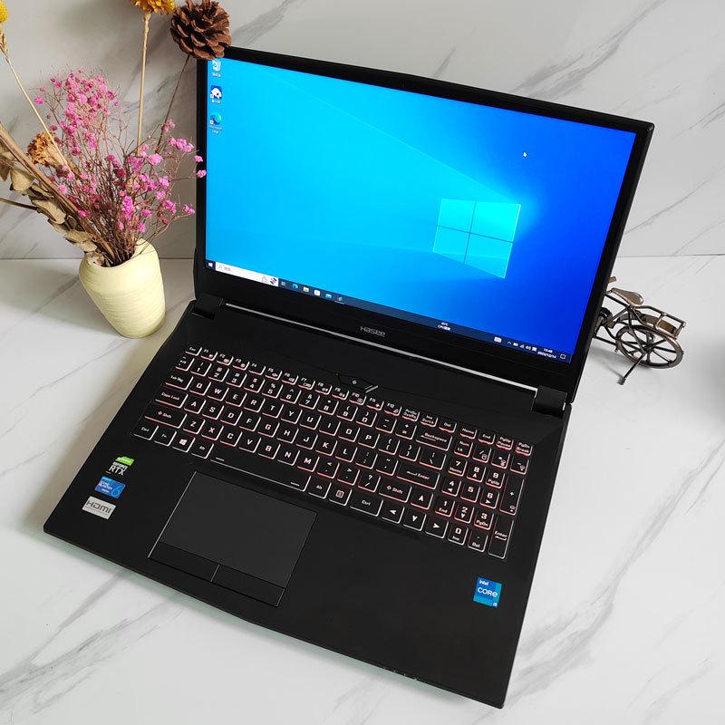 

Б/У Игровой ноутбук Hase TX9TX8 16 с высокой частотой обновления и 8-ядерным процессором I7 TX8/i5-10400/8GB RAM/512GB SSD/RTX2060/16-inch