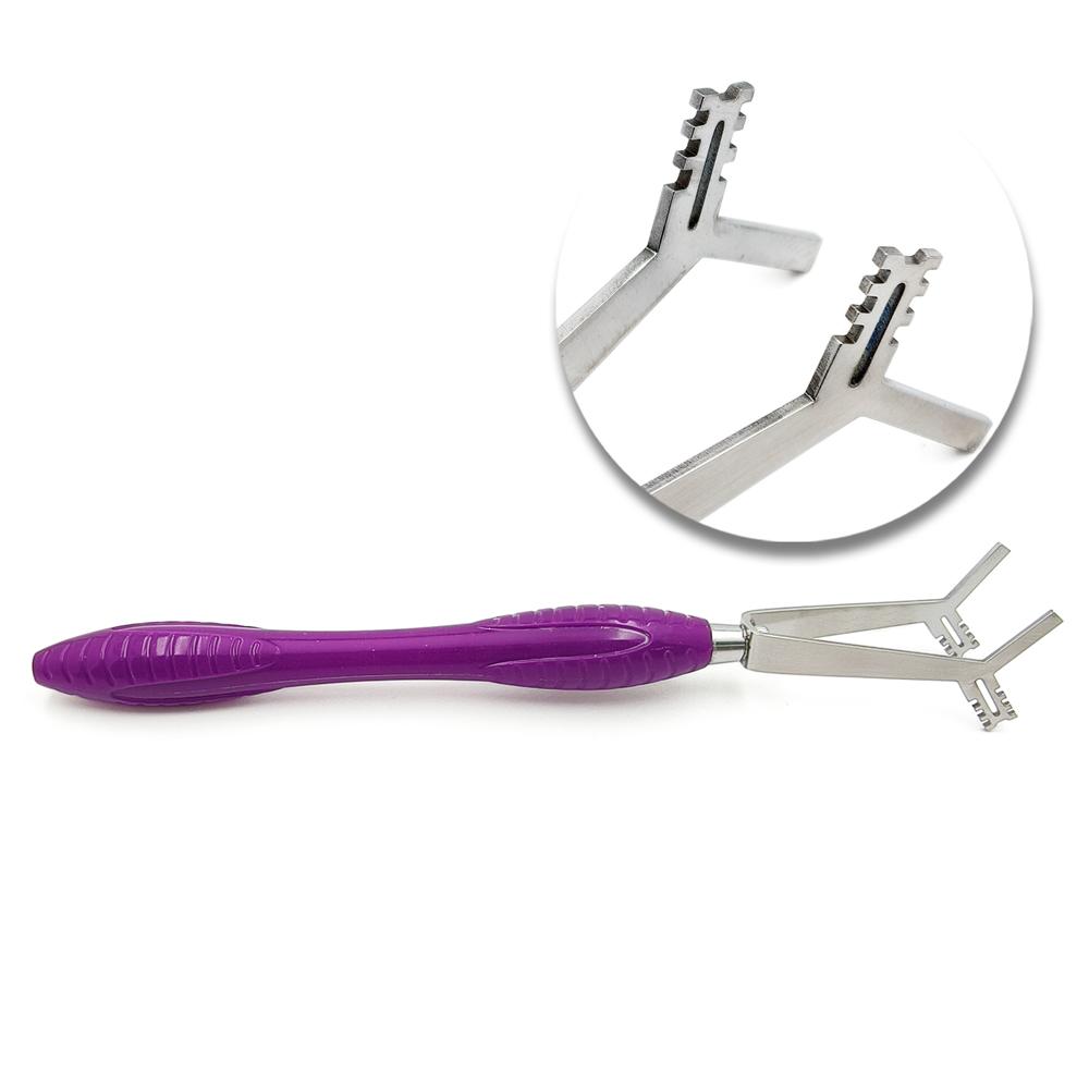 Silicone Handle Dental Crown Holder Dental Posterior & Anterior Crown Bridge Placer Remover Dentistry Lab Instruments