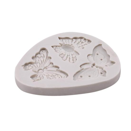 DIY Silicone Cake Butterfly Fondant Chocolate Mould Baking Decorating Tools