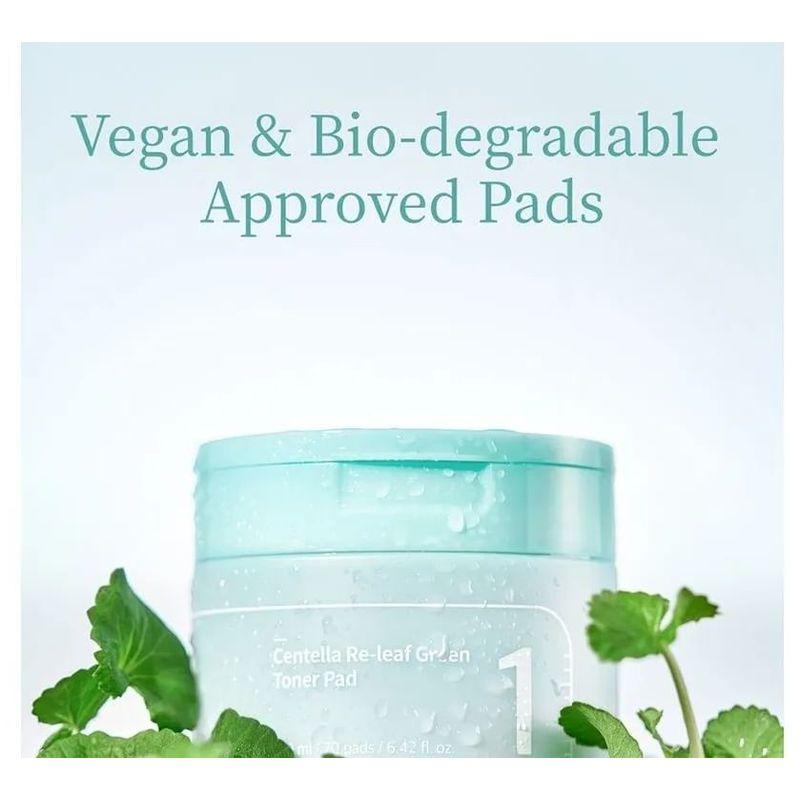 NUMBUZIN No.1 Centella Re-Leaf Green Toner Pad Bundle Set