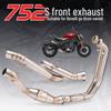 Benelli 752S Stainless Steel Swirl Side Exhaust Modification Pipe