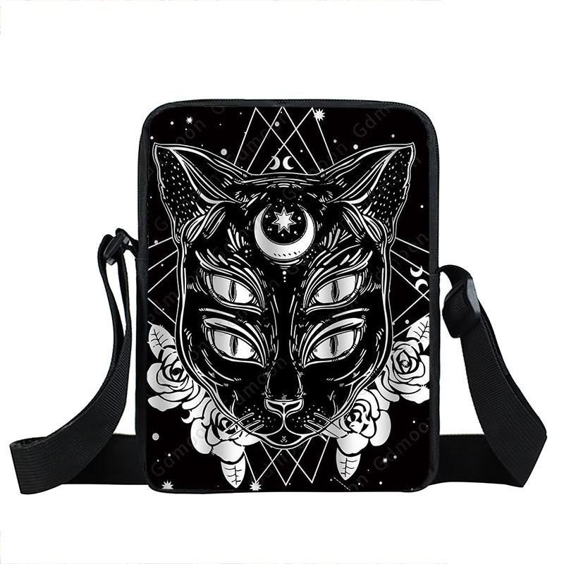 Ghost Satchel Vampire Tutoring Bag Cartoon Game Primary School Preschool Boys And Girls Single Shoulder Crossbody Bag