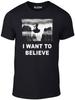 I Want To Believe Nimbus Men's T-Shirt - Funny Dragon Ball Z Inspired Goku UFO