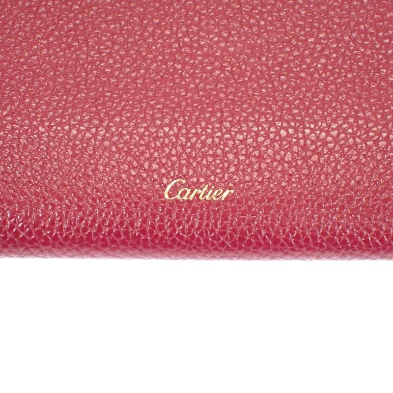 CARTIER  L3002080 Purse Bordeaux Calfskin Women