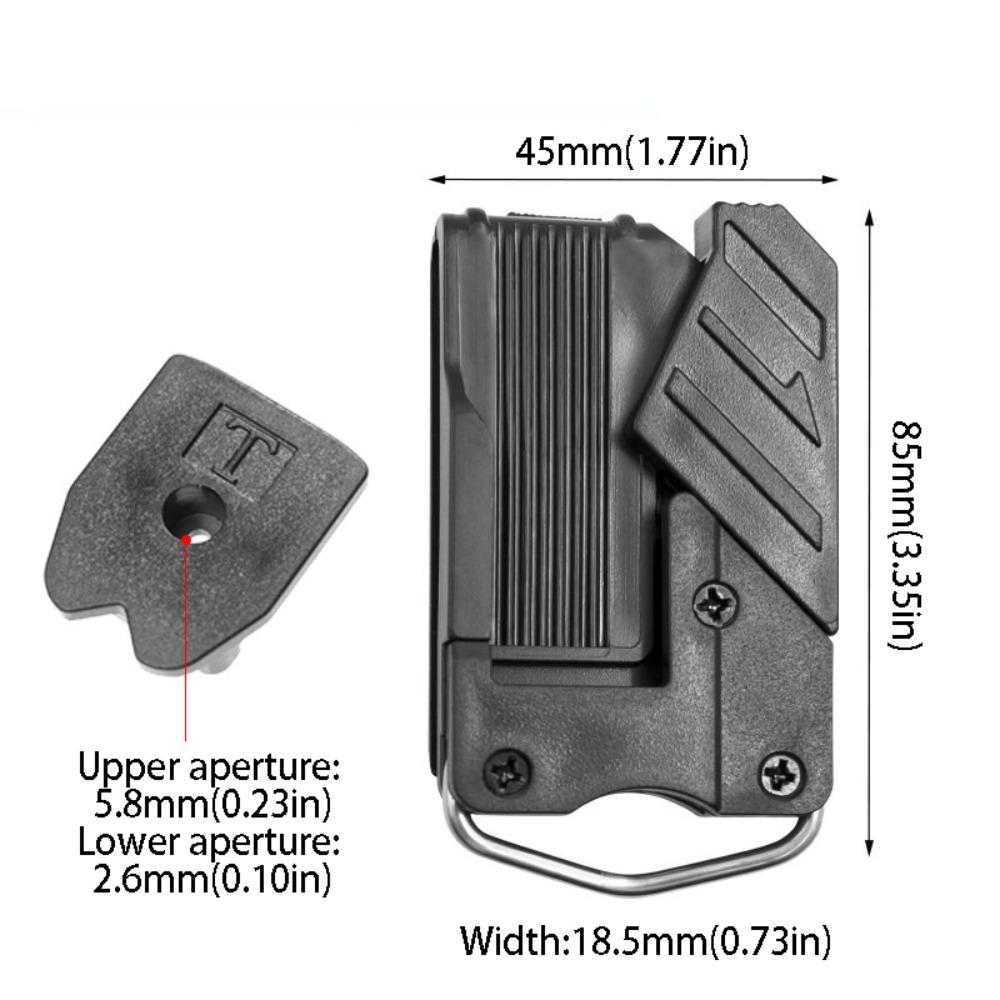 ABS Resin Quick Release Buckle Universal Design Hammer Wrench Tool Belt Organiser High Quality Electric Drill Power Tool Holder