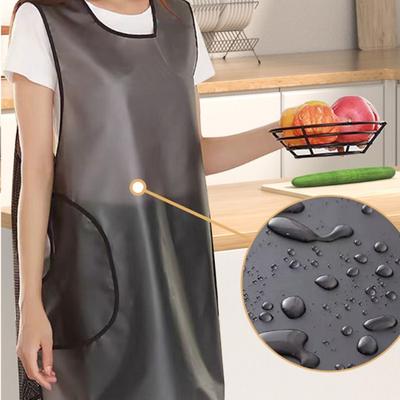 Waterproof Kitchen Cooking Apron Oil-proof Catering Work Clothes Dishwashing Cleaning Apron  BBQ