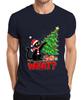 What Black Cat Christmas Funny Xmas Tree Gifts Unisexs Tshirt