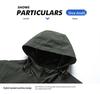 Windproof Breathable Hooded Jacket - Versatile Spring/Autumn Style, Handsome and Casual