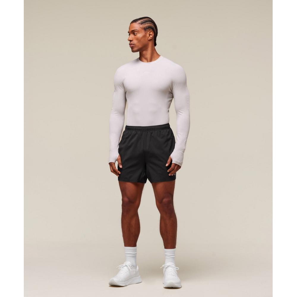 Gymshark Everywear Warp KniT Ls T shirT Tame Grey A1c1d Gc3d