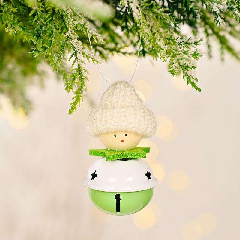 

Knitted Hat Bell Hanging Christmas Decorations Tree Family Decoration Children белый