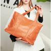 Women's Luxury Designer Natural Cowhide Soft Handbag Famale Fashi Shoulder Bag Ladies Cow Leather Large Capacity Tote Bag