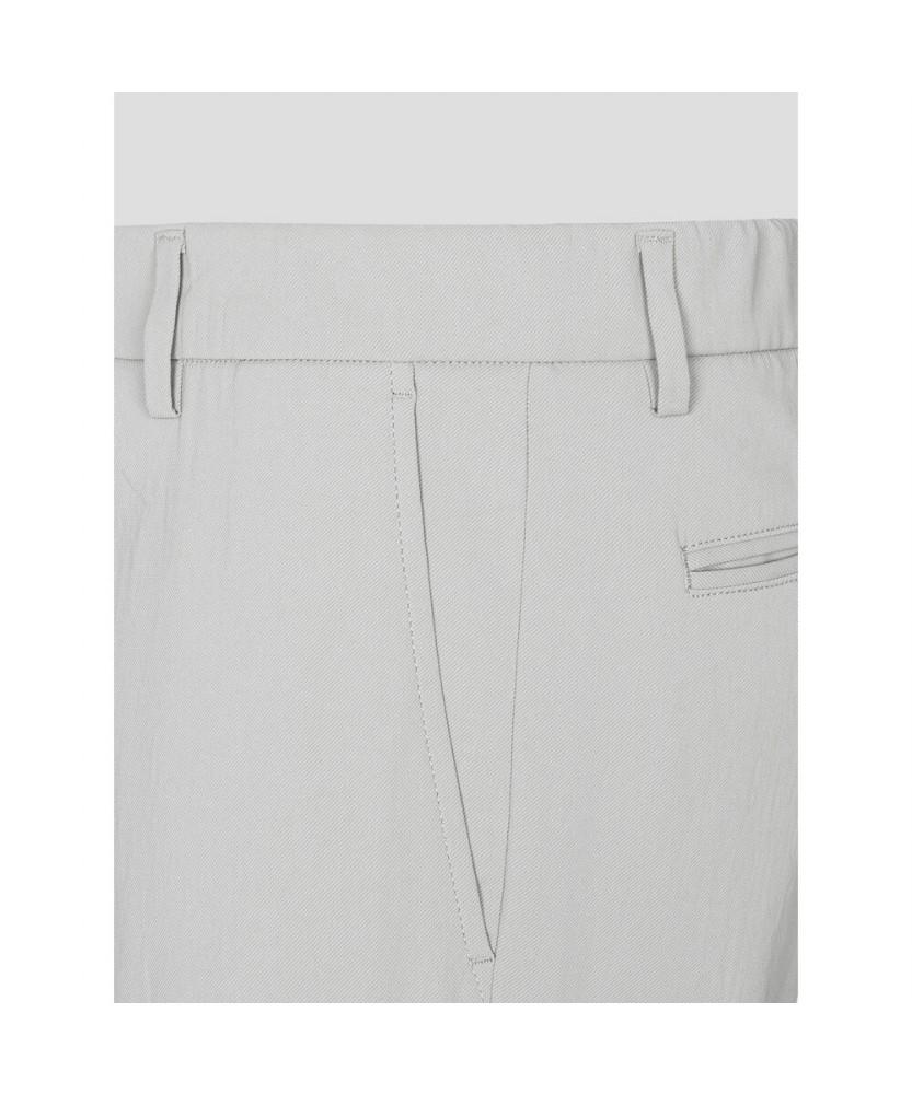 Binpolmen Triacetate Standard Fit Pants Light Gray