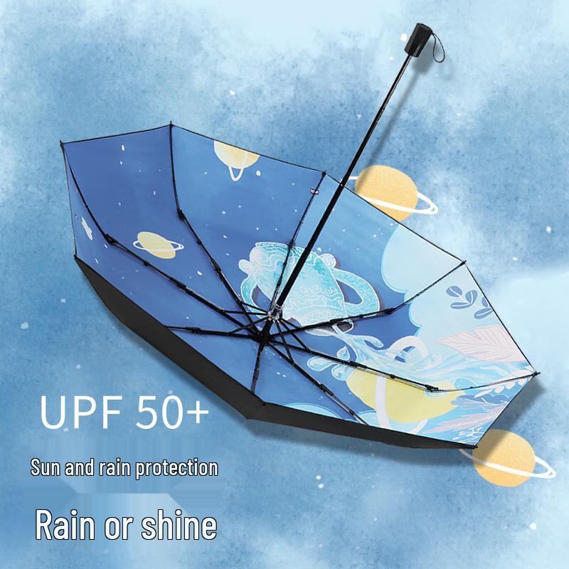 Foldable Zodiac Constellation Umbrella
