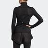 adidas By Stella McCartney Women's Black Performance Essentials Mid-Layer Jacket EA2219