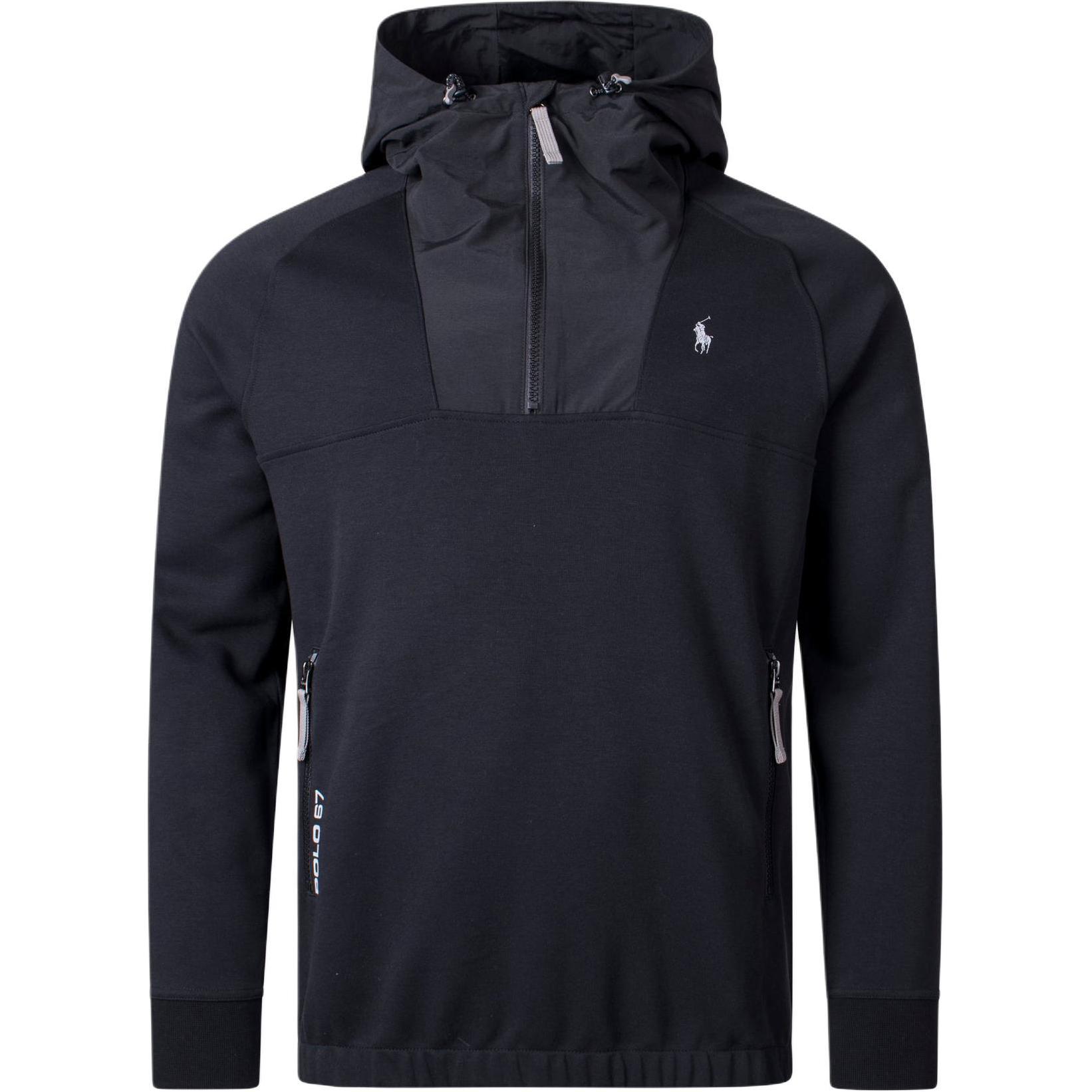 

Куртка Polo Ralph Lauren с капюшоном и полумолнией, с буквенным принтом, мужская, черная 710900911-001 M