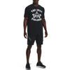 Men's Under Armour Project T-Shirts Men's Black Crew Neck Moderate Straight Fit