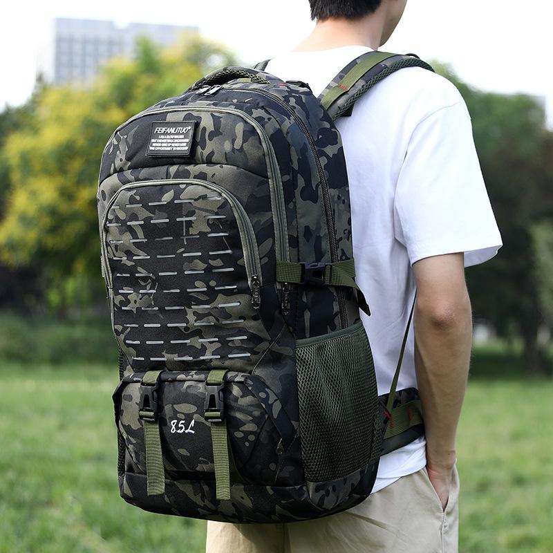 Extra Large Capacity Outdoor Backpack, Hiking Bag, Thickened and Wear-resistant, Luggage Backpack for Working, Working, and Business Trips