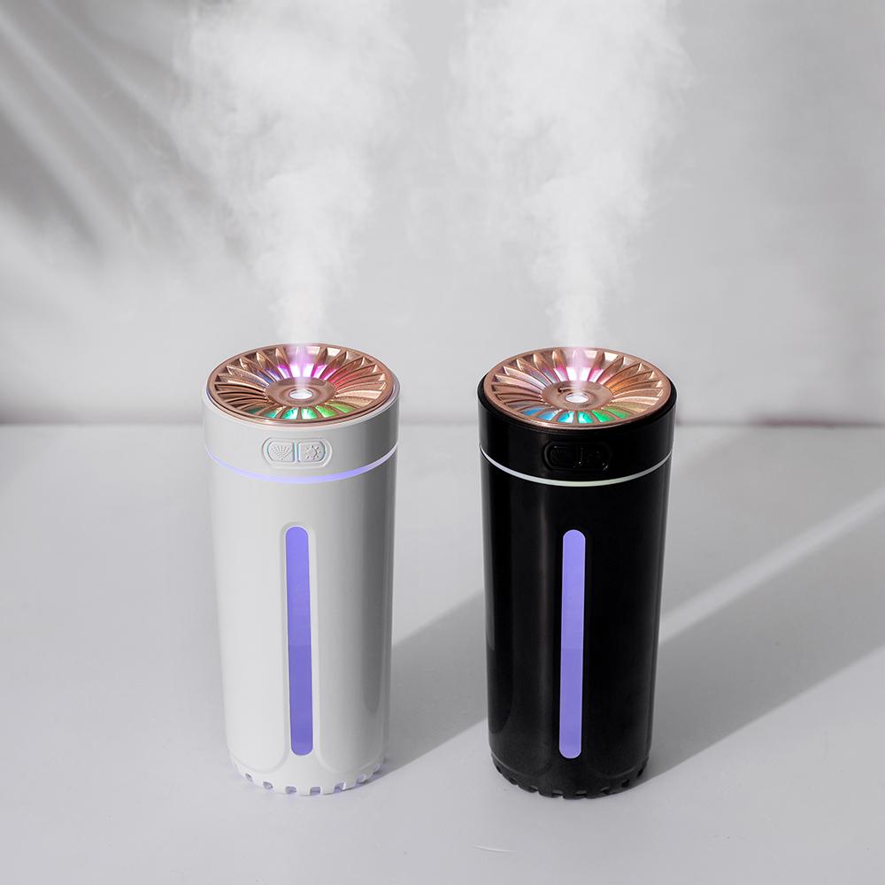 Wireless Car Air Humidifier Portable 300ML or USB Diffuser Mist Maker for Home Bedroom with RGB LED Colorful Lights