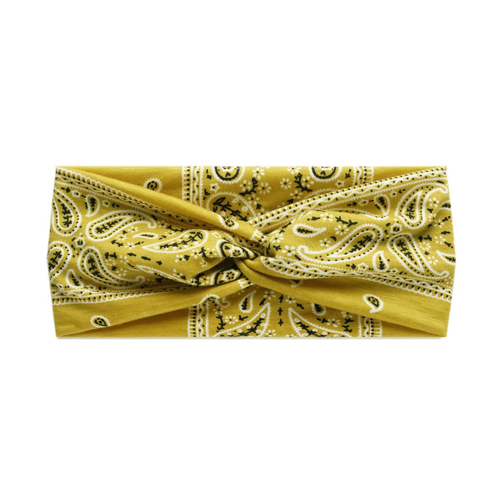 Bohemian Yoga Sports Headband, Elastic Non-Slip Wide Headband, Exercise Running Sweat Absorbing Ladies Headband