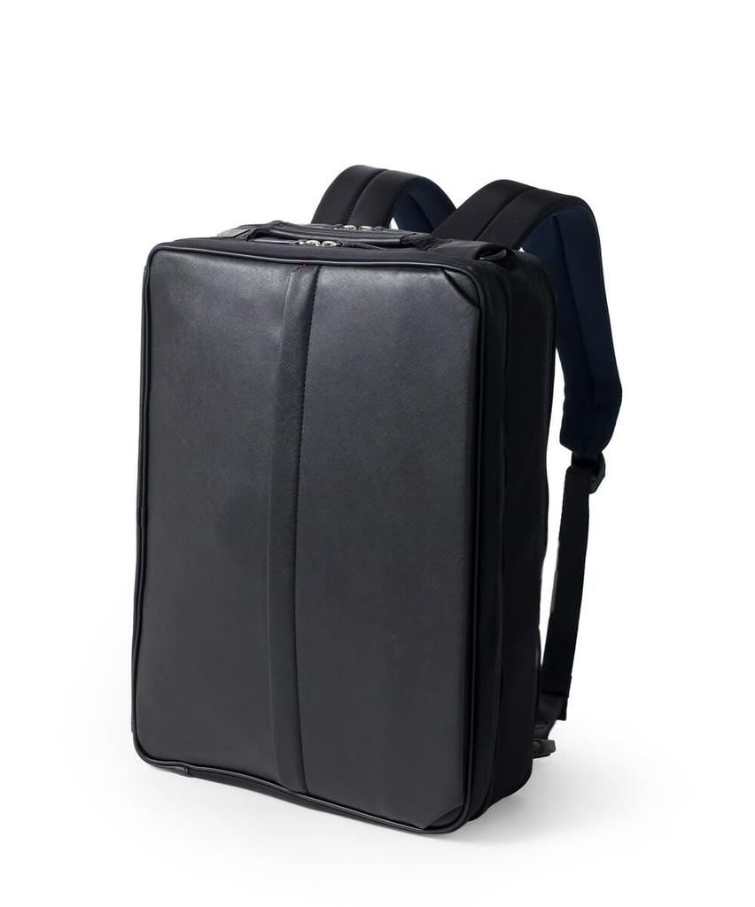 Sac à dos d'affaires ISIT Saphir II, 3-en-1, Convient aux formats B4 et PC 15,6 pouces, Serviette pour homme, Non. 937514 (Noir)