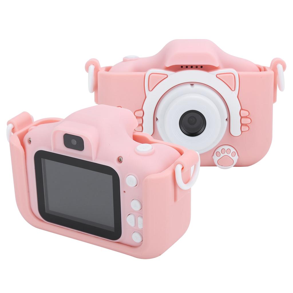 Children Digital Camera Video Recorder Kids 12MP Dual Lens with 32G Memory Card and Card Reader