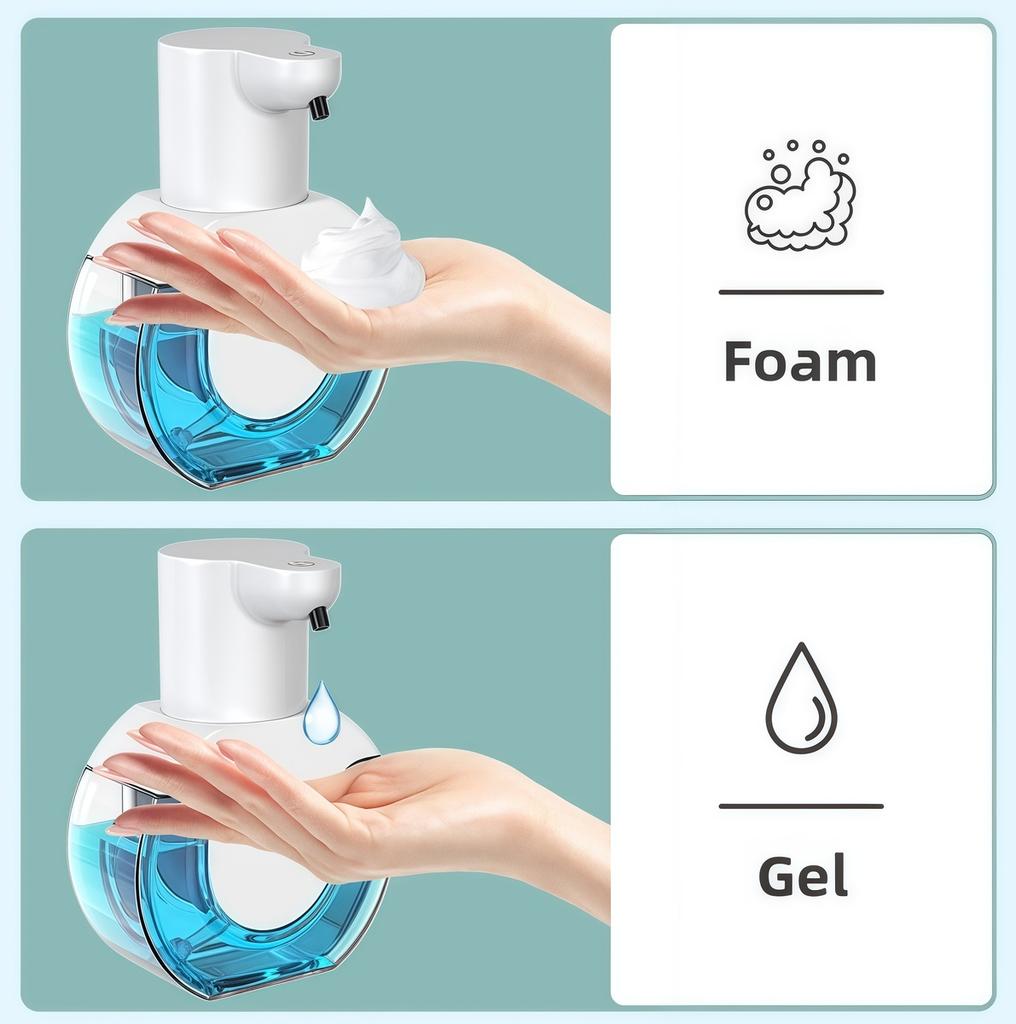 Wall-Mounted Smart Soap Dispenser 420ml Touchless Motion Sensor Washing Hand Device Liquid Soap Dispenser Liquid/Foam Model