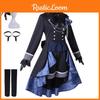 Black Butler Ciel Phantomhive Cosplay Outfit With Polyester Fabric For Anime Conventions And Events