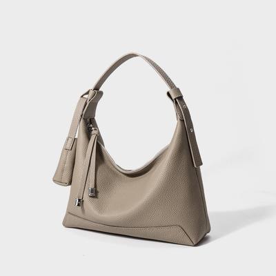 Large-capacity Wind Tote Bag Genuine Leather Single-shoulder Women's Fashionable Crossbody Bag