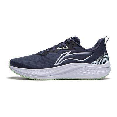 Li Ning Red Hare 7 Cushioning Slip Resistant Support Lightweight Rebound Low Top Casual Running Shoes Men's Dark Blue ARPU003-33