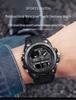 Trendige Herren Multifunktions Wasserdichte Sport Digitaluhr mit Großem Zifferblatt